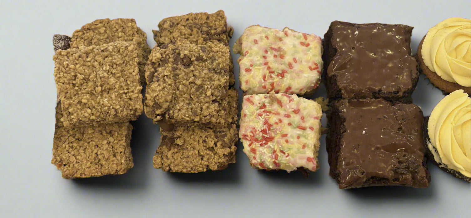 Assorted chocolate and fudge bars